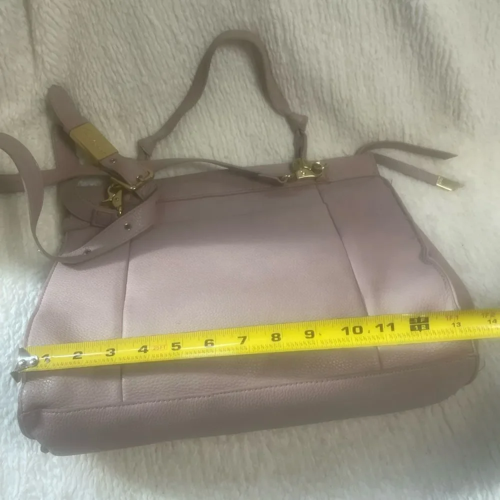 Foley and Corinna Satchel Synthetic pale purple, medium Satchel/shoulder bag.